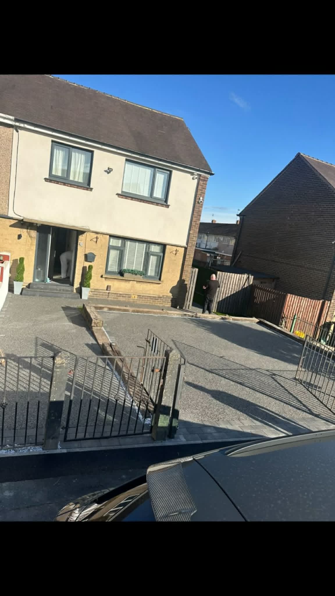 Driveway Transformation — after